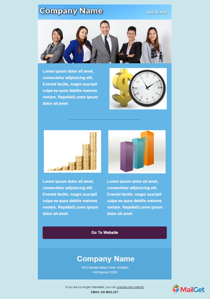 Business Email Template 7