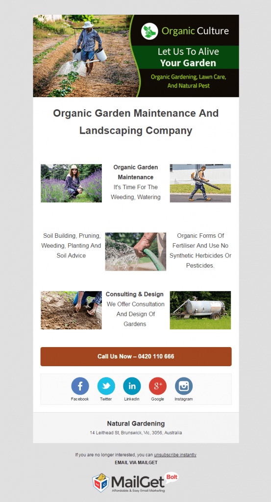 6  Best Gardening Email Templates For Gardeners MailGet