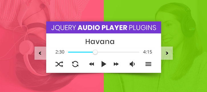 Overtreden Ziek persoon wekelijks 5+ Best jQuery Audio Player Plugins (Free and Paid) | FormGet