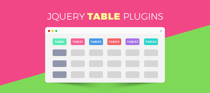 Convergeren strip kern 5+ Best jQuery Table Plugins (Free and Paid) | FormGet